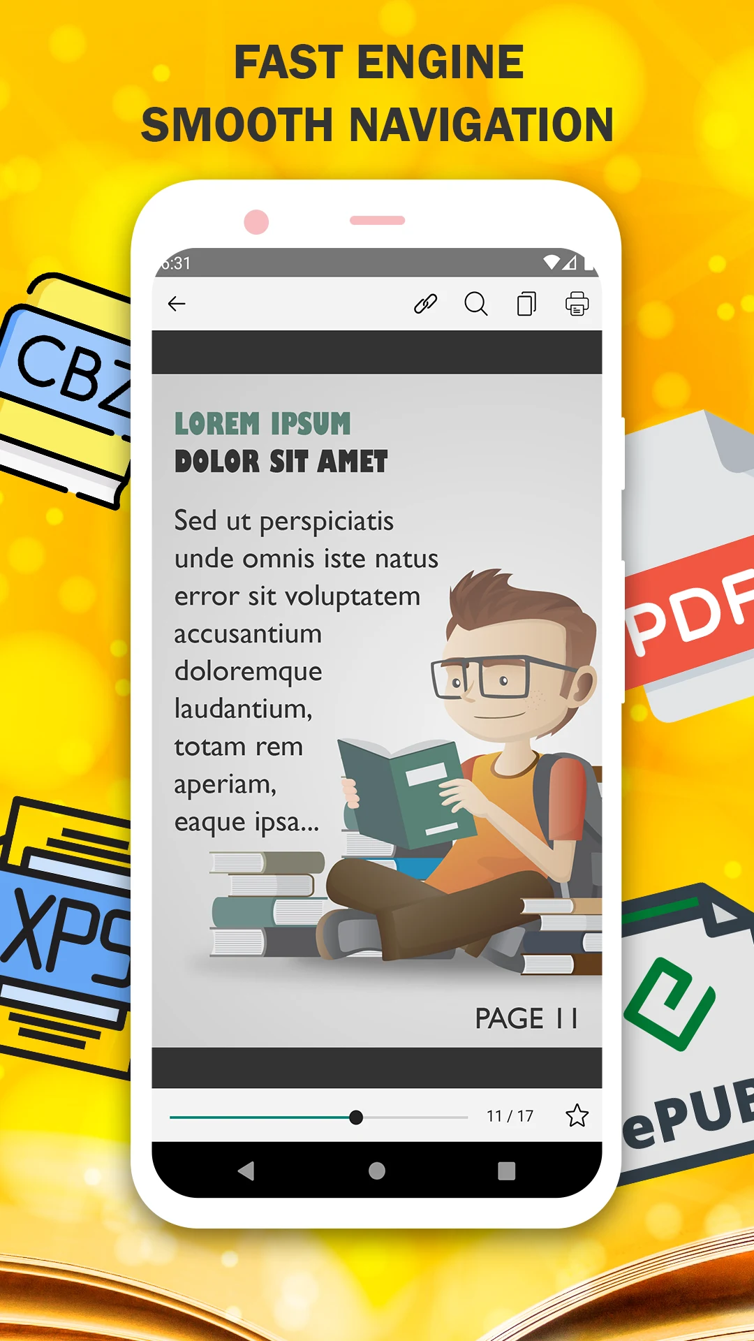 Fast PDF Reader 2026, Read PDF screenshot